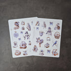 Winter Wonderland Sticker Sheets - Christmas Journal Decoration