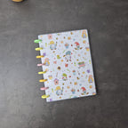 Dein wendebares A5 Discbound Bullet Journal – handgemacht mit bunten Seiten