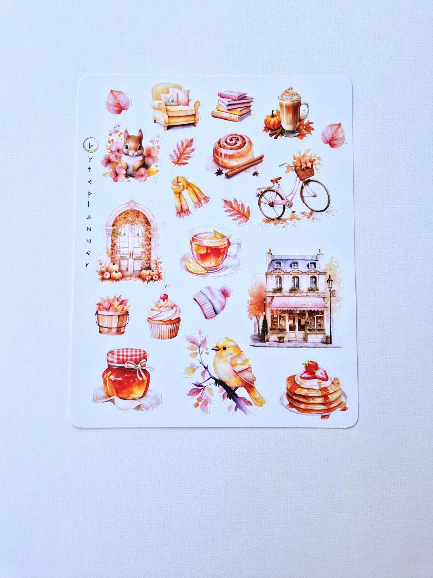 Herbst Sticker Set mit Motiven für Bullet Journal & Planer