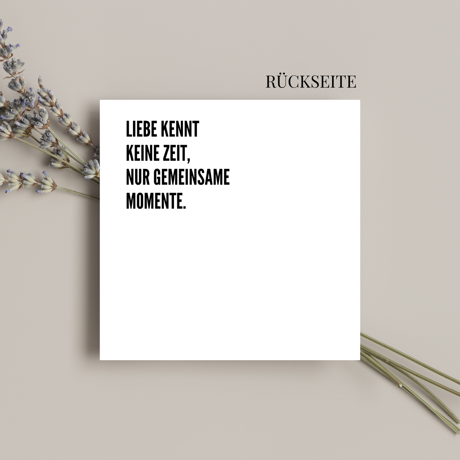 Grußkarte zum Valentinstag oder Hochzeitstag