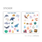 Unter dem Meer Sticker