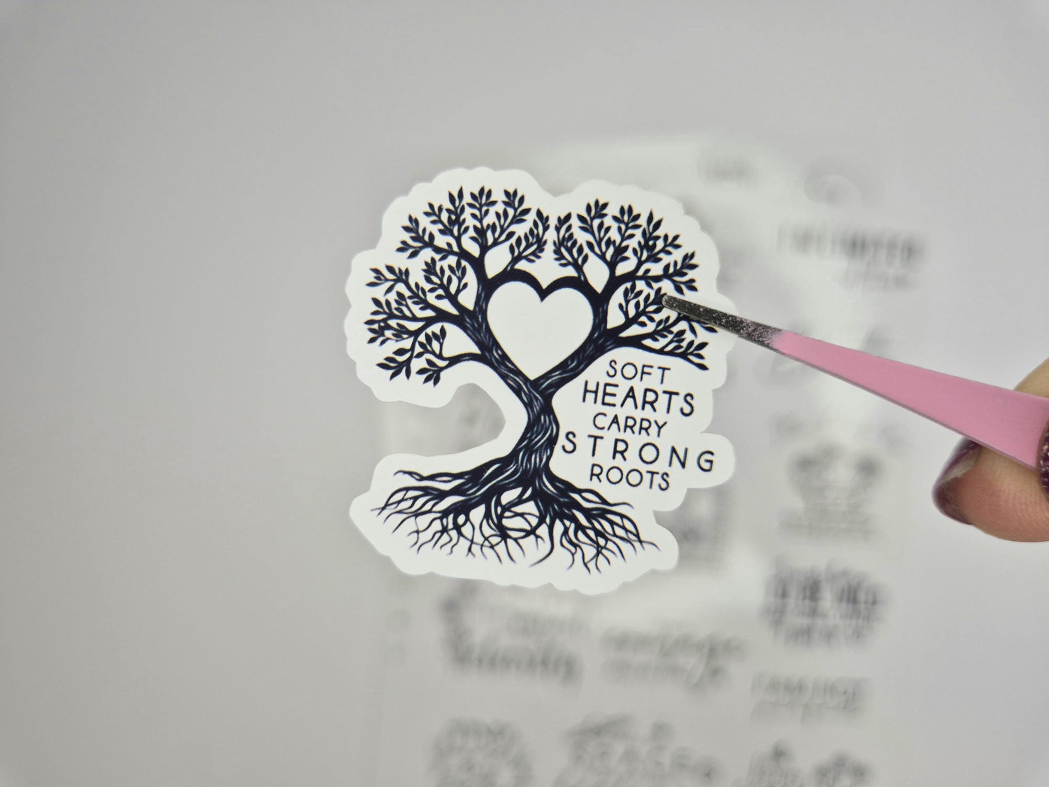 Inspirierende Stickerbogen mit Zitaten –  Minimalistisch & Motivierend