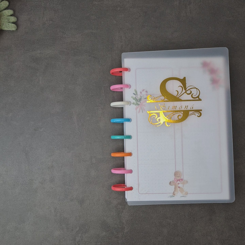 A5 Festliche Bullet Journal Einlagen mit Weihnachtsmotiven