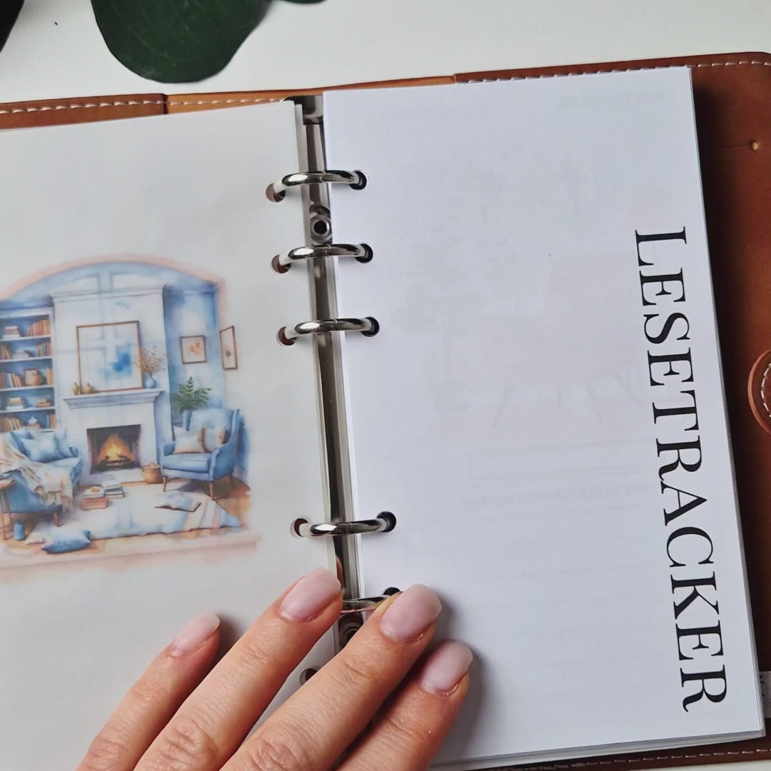 Boho Lesetracker Einlagen