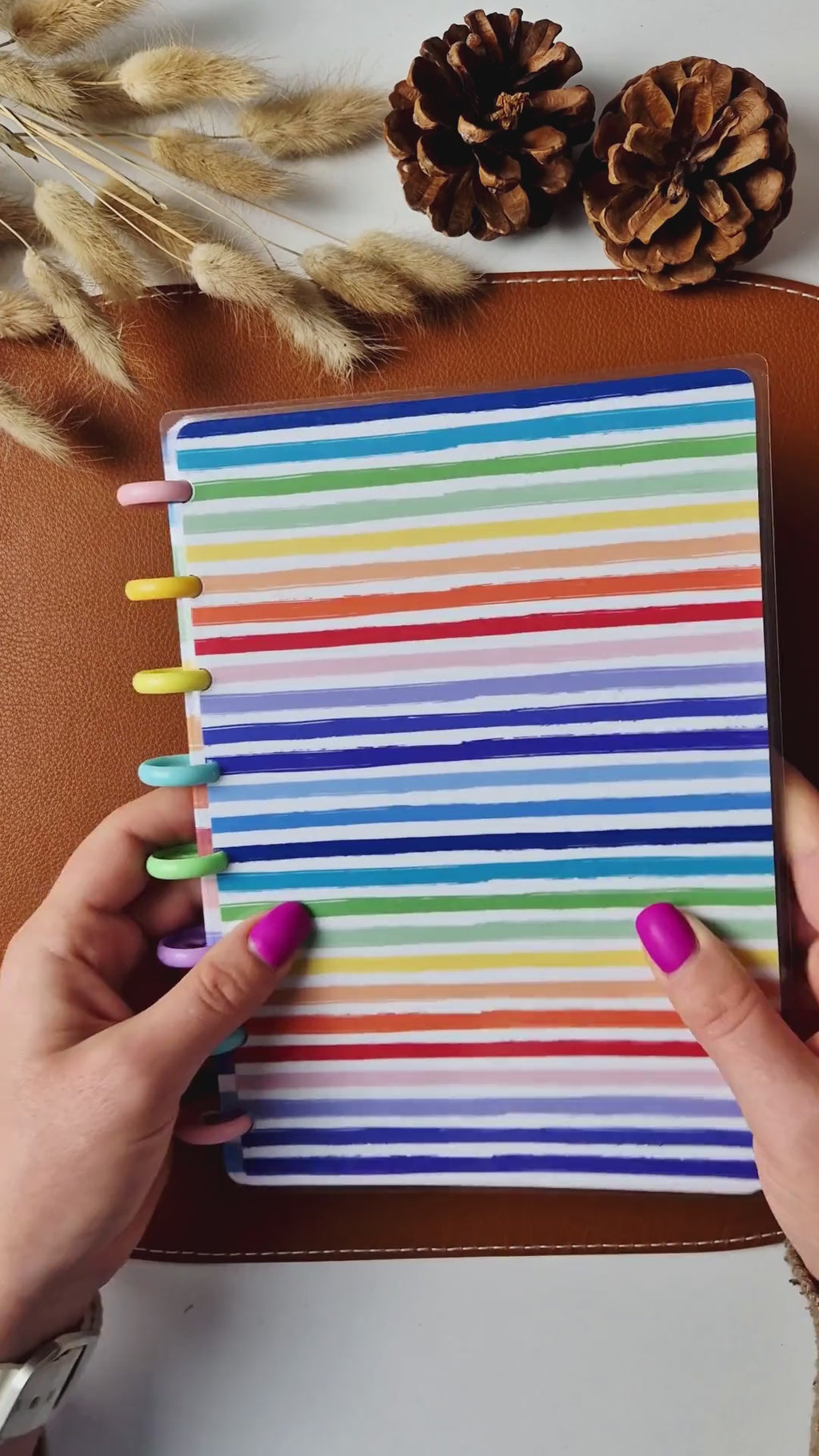 Discbound-Notizbuch A5 Rainbow – Platz für deine Ideen