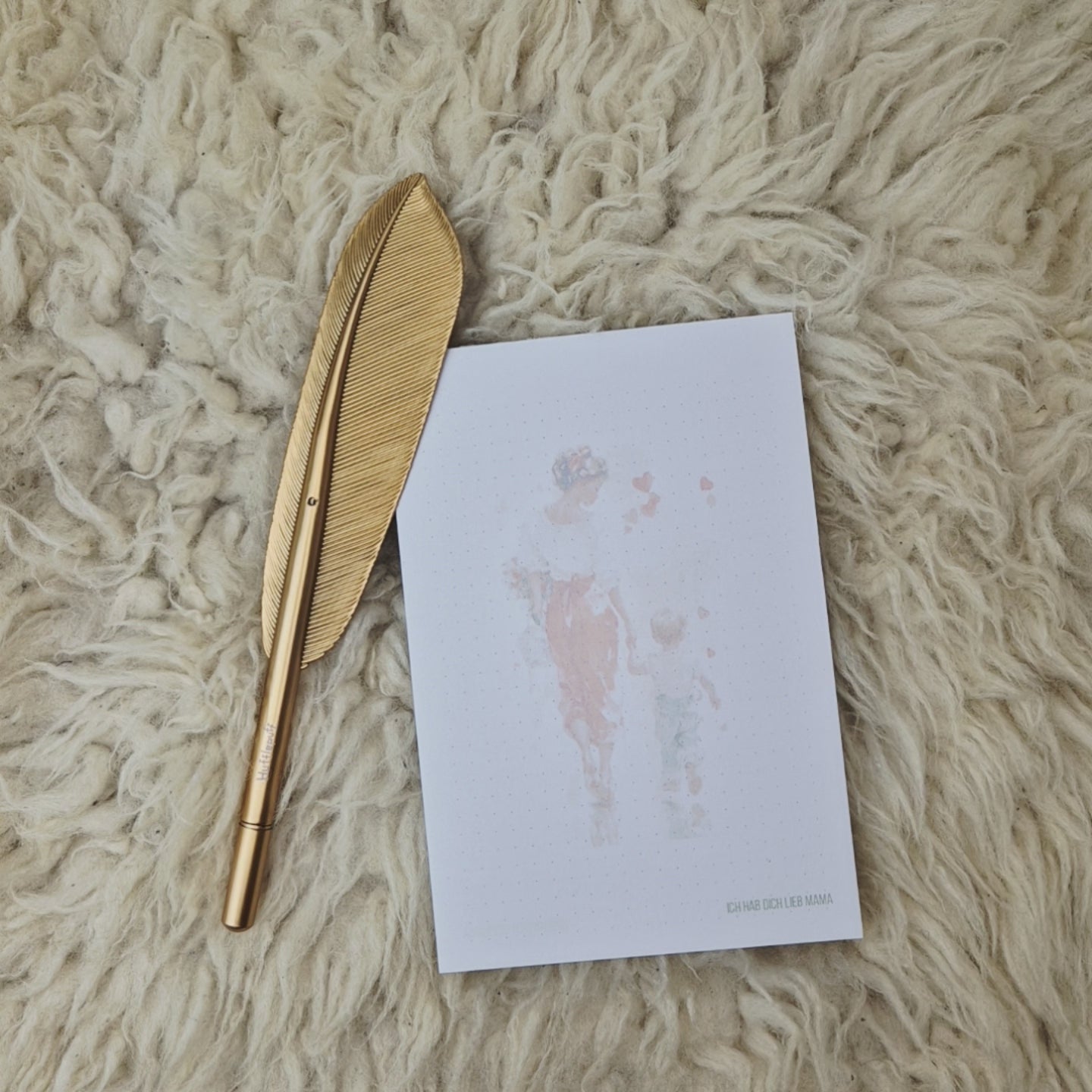 Mini Notizblock Muttertagsgeschenk